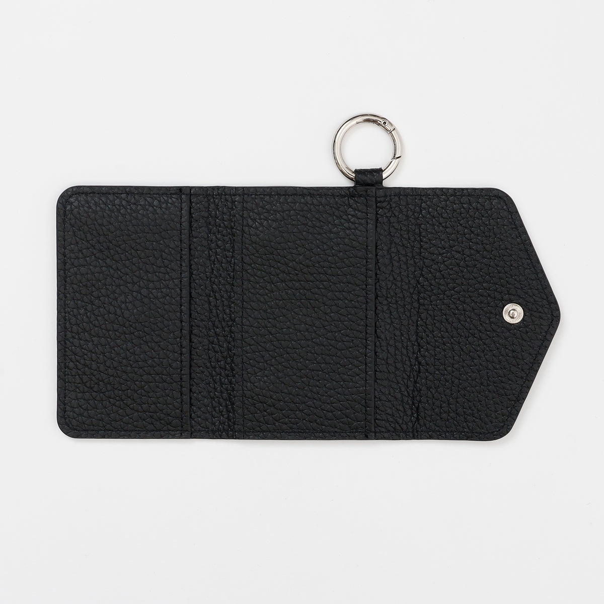 【WALLET SLAYLER】LEATHER CROCCO-BLACK