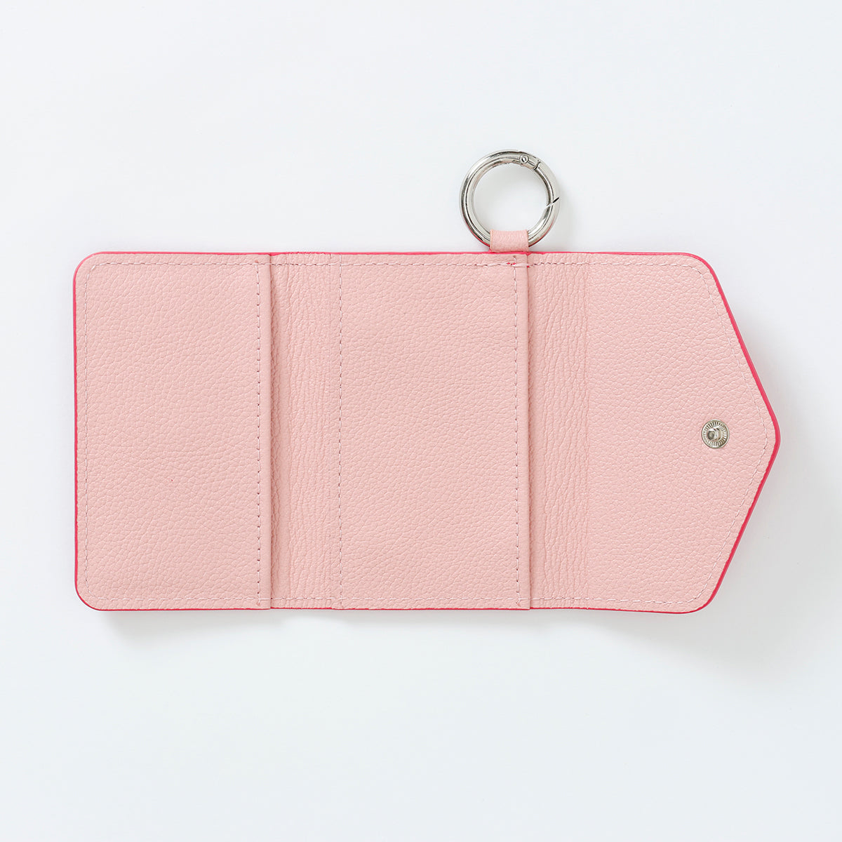 【WALLET SLAYLER】LEATHER CROCCO-HOTPINK