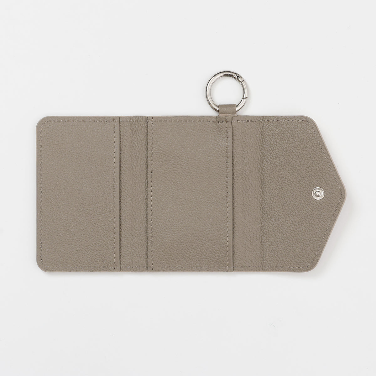 【WALLET SLAYLER】LEATHER FLOWER-BEIGE