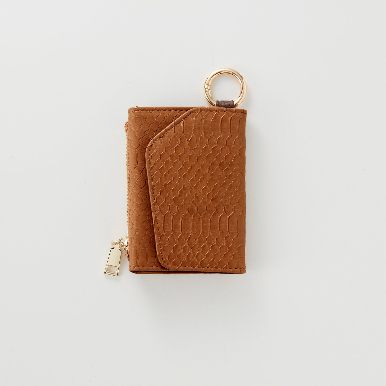 【WALLET SLAYLER】 BASIC SNAKE SKIN-ORANGE