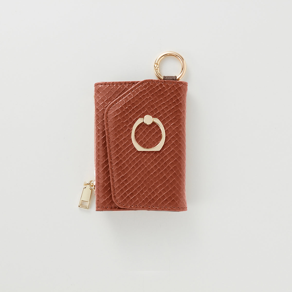 【WALLET SLAYLER】WALLET＆STRAP-RING  KOI SKIN-ORANGE