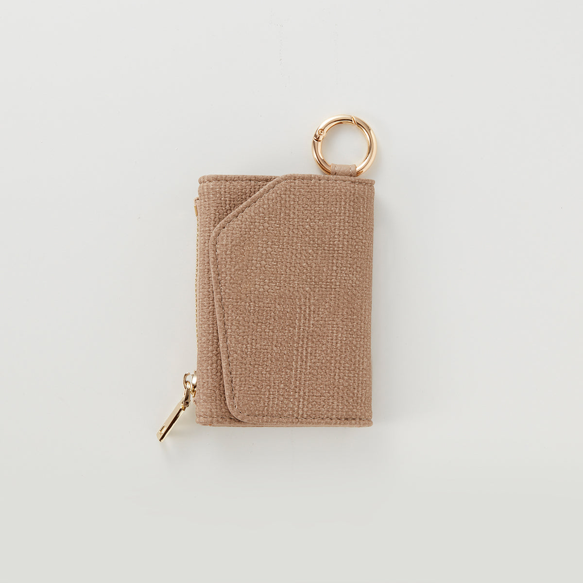 【WALLET SLAYLER】WALLET＆STRAP-BASIC LINEN-BROWN