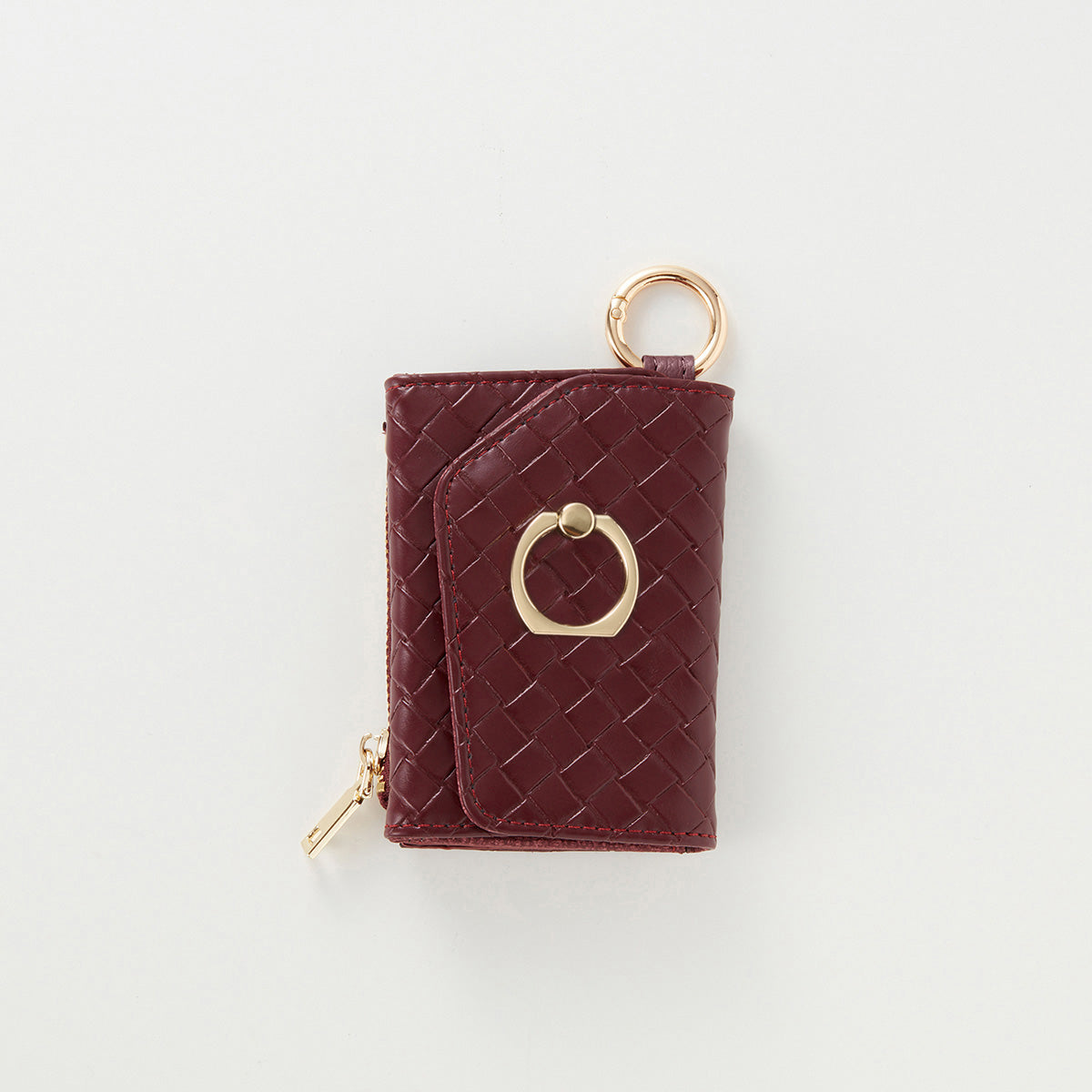 【WALLET SLAYLER】WALLET＆STRAP-RING MESH WINE