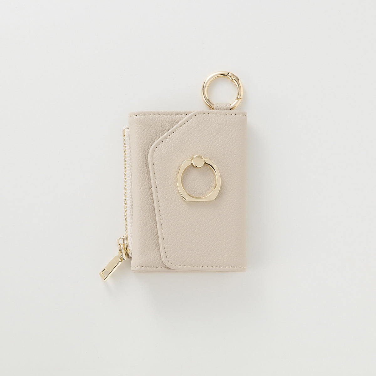 【WALLET SLAYLER】 RING STANDARD-BEIGE