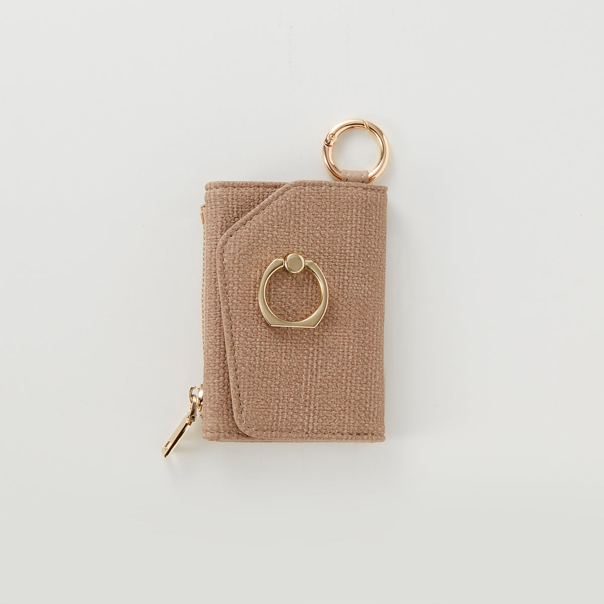 【WALLET SLAYLER】 RING LINEN-BROWN Google pixel