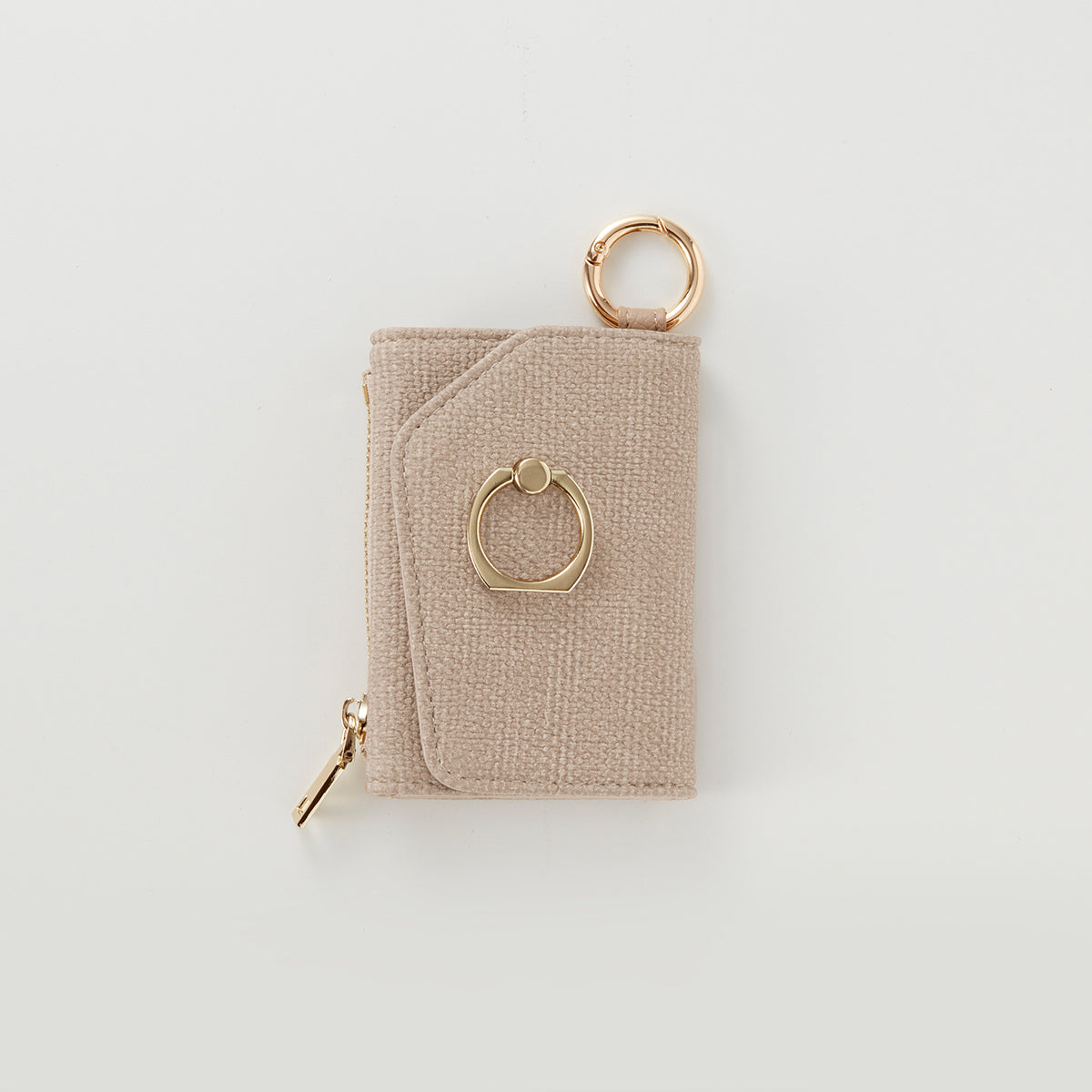 【WALLET SLAYLER】 RING LINEN-IVORY Google pixel